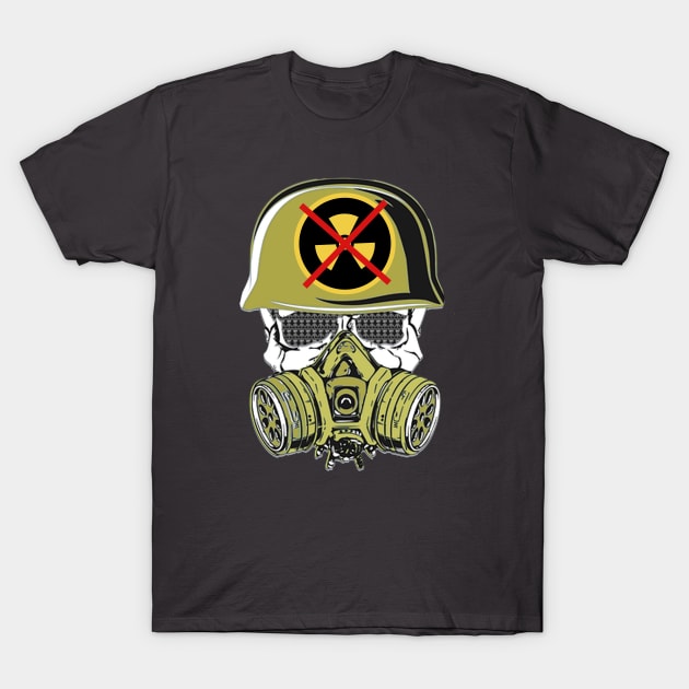 Stop nuclear blackmail T-Shirt by tashashimaa